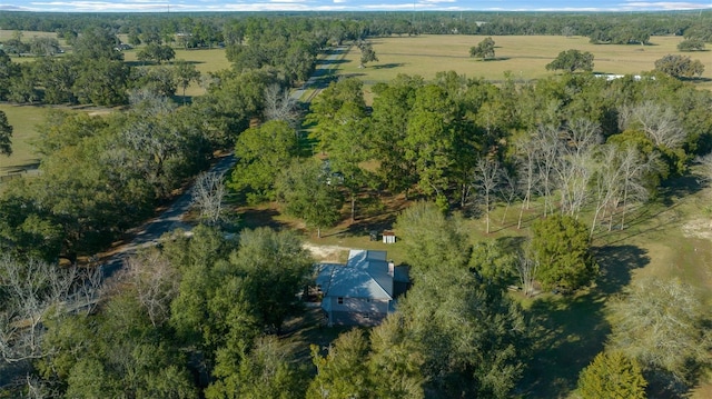 4161 NE 185th Ave, Williston, FL 32696 - birds eye view of property featuring a rural view