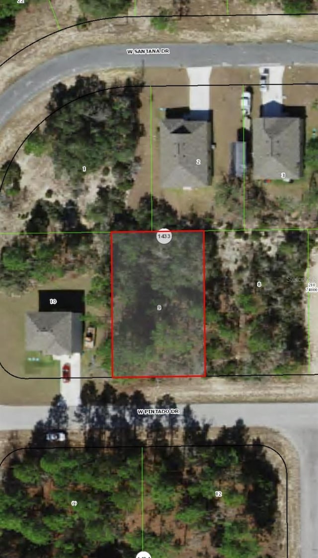 2939 W Pintado Dr, Citrus Springs FL, 34433 land for sale