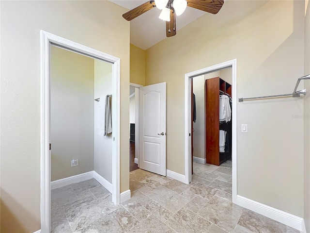 7688 SE 135th St, Summerfield, FL 34491 - unfurnished bedroom featuring a spacious closet, a closet, and ceiling fan