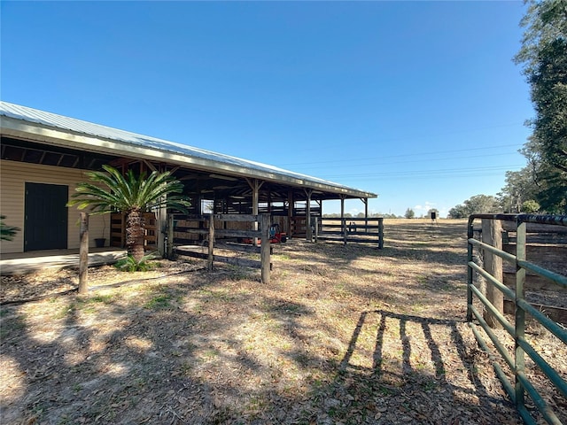 7688 SE 135th St, Summerfield, FL 34491 - view of yard featuring an outbuilding