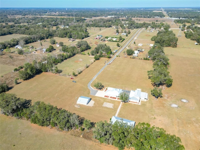 7688 SE 135th St, Summerfield, FL 34491 - birds eye view of property featuring a rural view