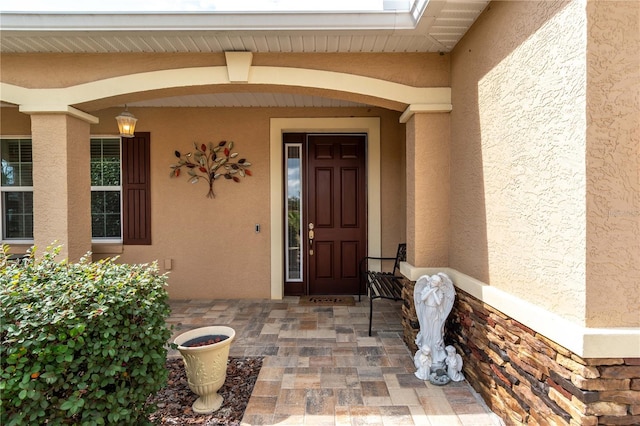 view of property entrance