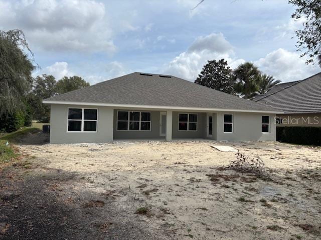 view of rear view of property