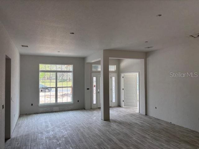 interior space featuring hardwood / wood-style floors