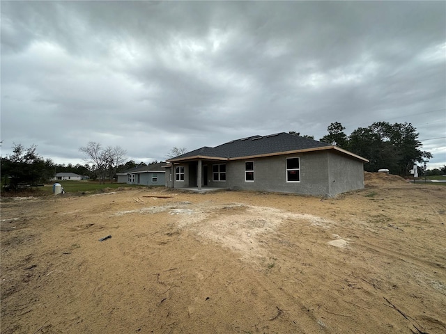 view of rear view of house