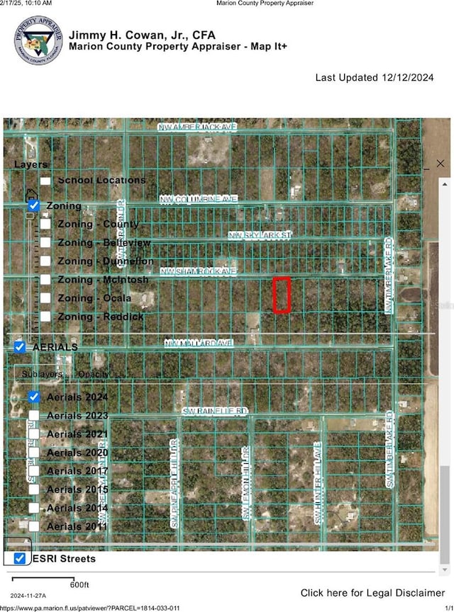 NW Shamrock Ave, Dunnellon FL, 34431 land for sale