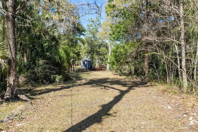 view of road