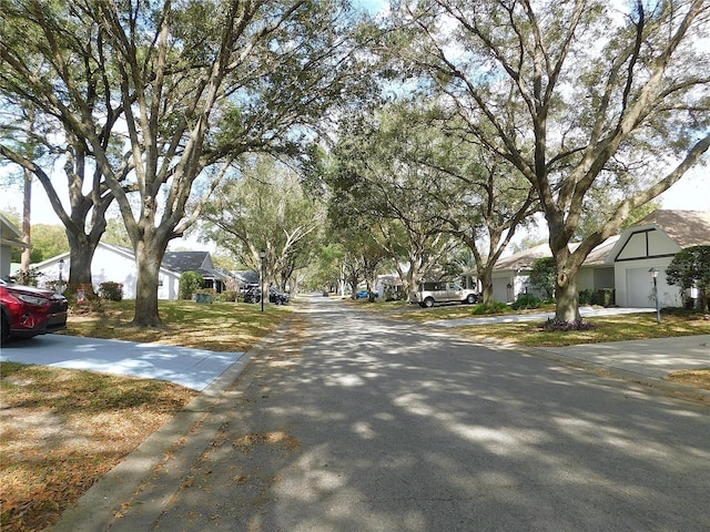 view of road