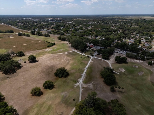 bird's eye view featuring view of golf course