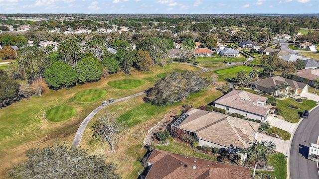 bird's eye view featuring a residential view