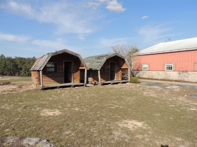 view of outbuilding with an outdoor structure