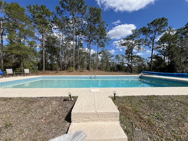 view of pool