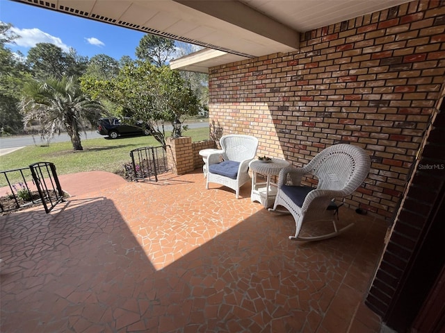 view of patio