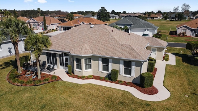 exterior space featuring a residential view