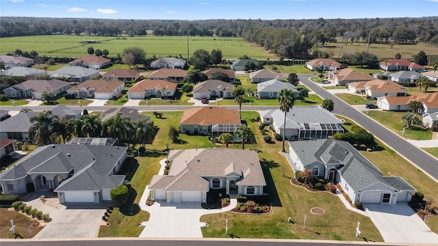 drone / aerial view featuring a residential view