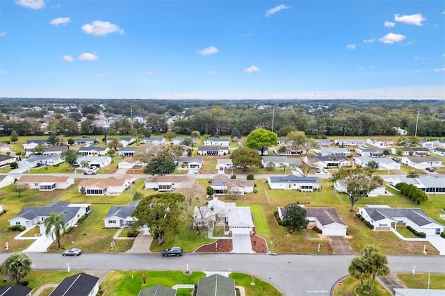 birds eye view of property featuring a residential view