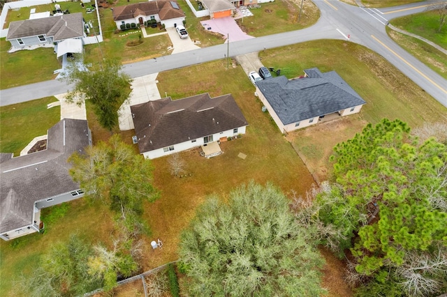 birds eye view of property featuring a residential view