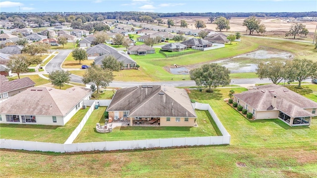 birds eye view of property featuring a residential view