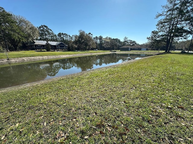 view of water feature