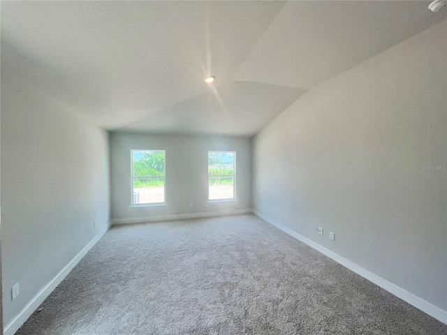 4381 SW 90th Pl, Ocala, FL 34476 - unfurnished room with carpet floors and vaulted ceiling