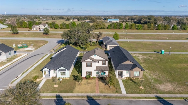 drone / aerial view featuring a residential view