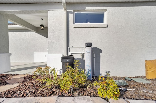 details with stucco siding