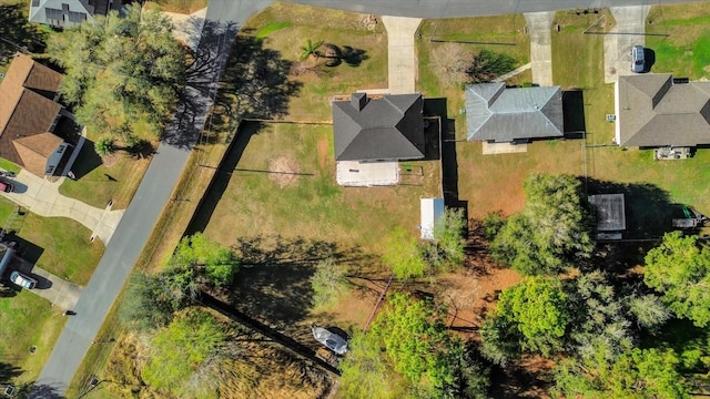 drone / aerial view featuring a residential view