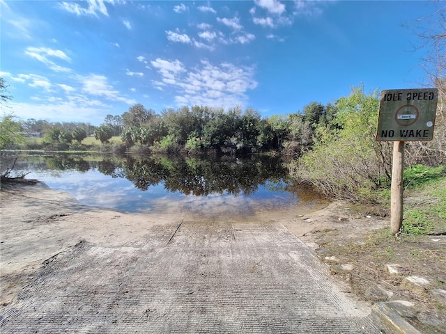 property view of water