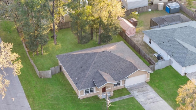 aerial view