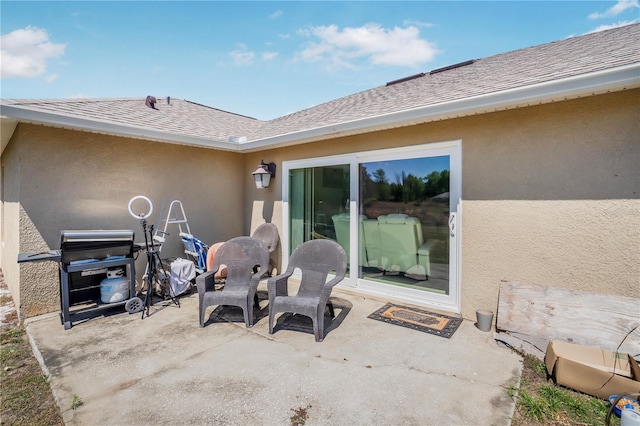 view of patio / terrace with grilling area
