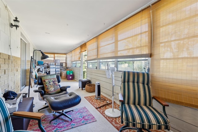 view of sitting room