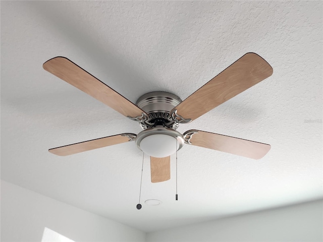 room details featuring a textured ceiling