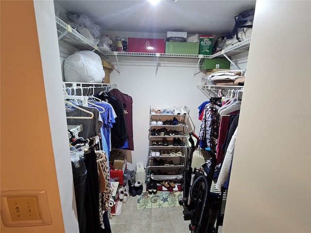 view of spacious closet