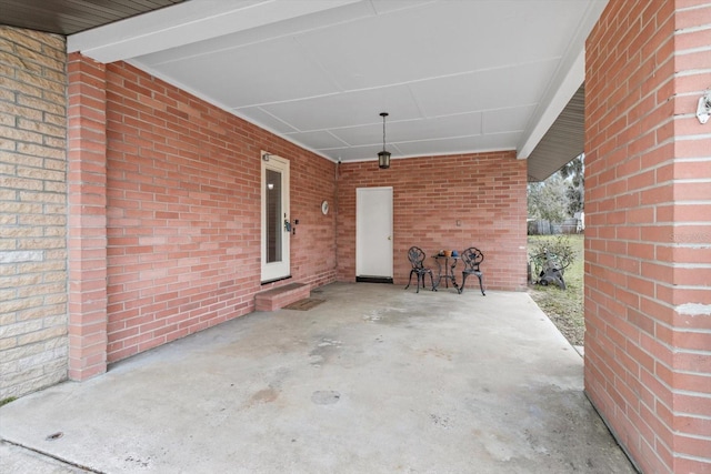 view of patio