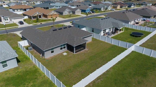 birds eye view of property featuring a residential view