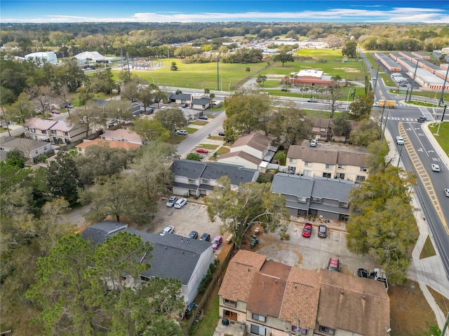 birds eye view of property featuring a residential view