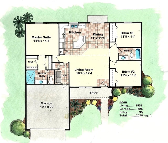 view of layout