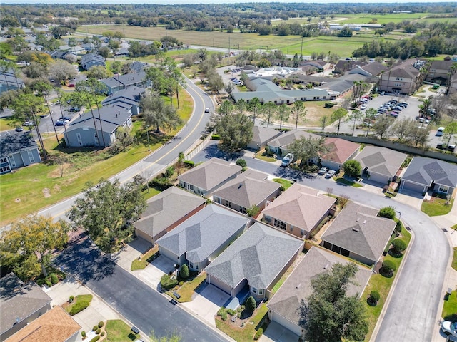 birds eye view of property featuring a residential view