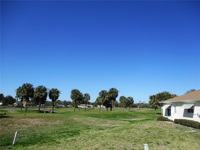 view of yard