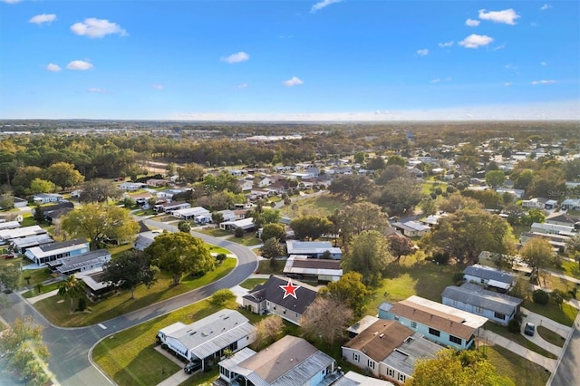 birds eye view of property featuring a residential view