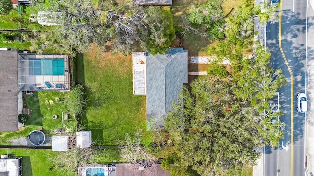 drone / aerial view