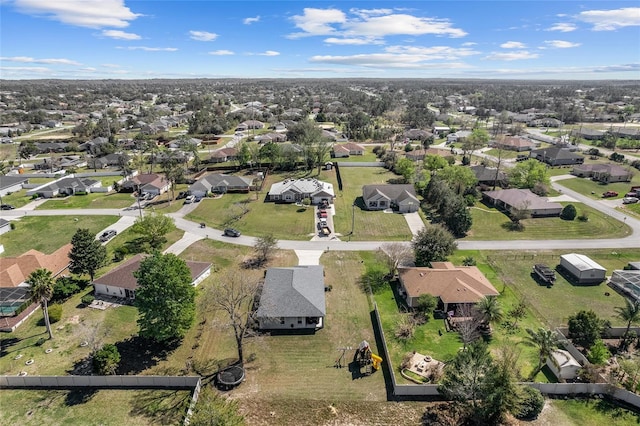 drone / aerial view featuring a residential view