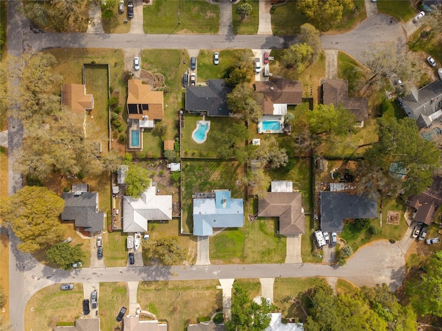 birds eye view of property featuring a residential view