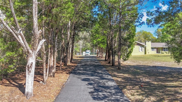 view of road