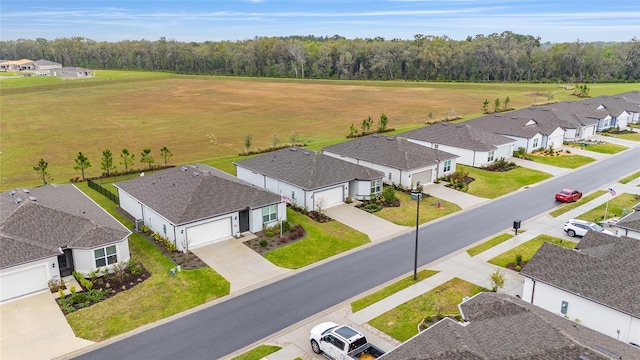 drone / aerial view featuring a residential view