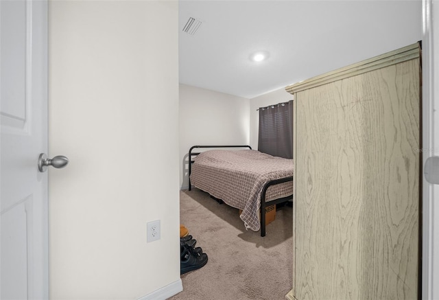 4931 SW 88th Pl, Ocala, FL 34476 - bedroom featuring visible vents, baseboards, and carpet