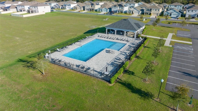 4931 SW 88th Pl, Ocala, FL 34476 - birds eye view of property with a residential view