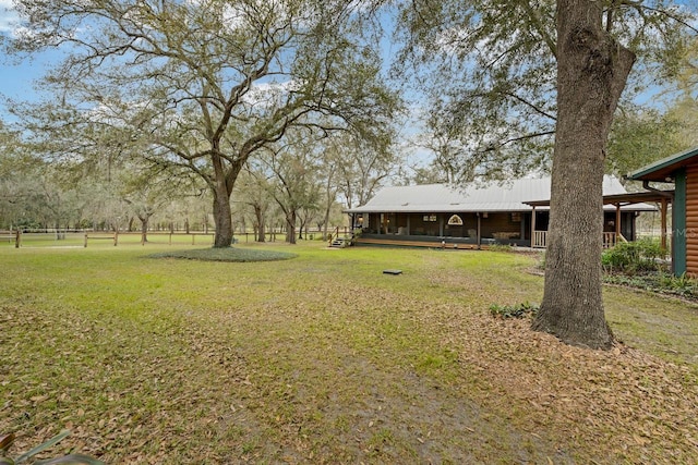 view of yard