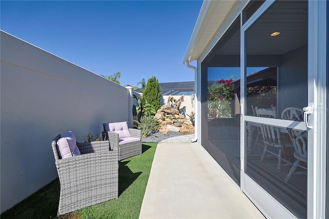 7014 Elaine Ct, The Villages, FL 34762 - view of patio / terrace