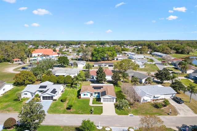 birds eye view of property featuring a residential view